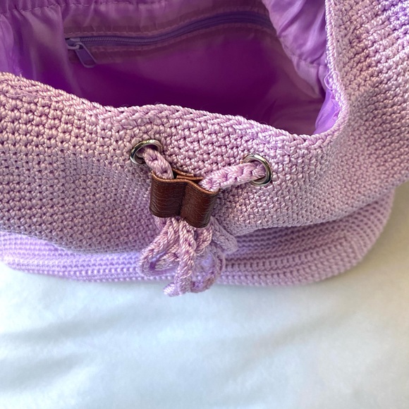 **SOLD*** Purple Crochet Bag - Picture 5 of 6